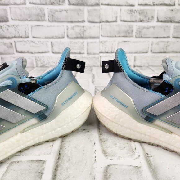Adidas UltraBoost 22 Cold RDY Men\'s Sz 7.5 White Blue Gray Running Sneaker Shoes main image 4